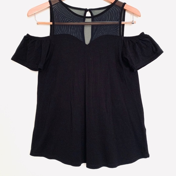 LIKE NEW ASOS Off the Shoulder Sweetheart Mesh - Picture 1 of 6